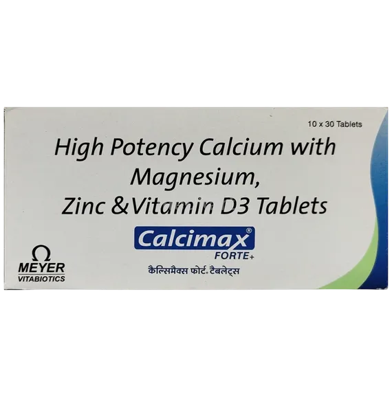 calcimax forte plus tablet 30's